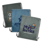 Drawstring Bags &amp; Back Sacks  - Tampa Heather Drawstring Backpack
