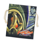 branded Turin Cotton Gift Bag - Large, from our range of promotional Full Colour Tote Bags