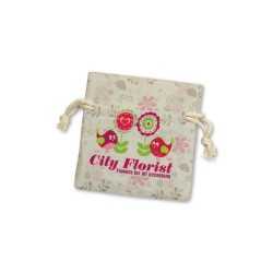 branded Turin Cotton Gift Bag - Small, from our range of promotional Full Colour Tote Bags