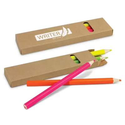 branded Highlighter Pencil Pack, from our range of promotional Highlighters