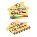 branded Fridge Magnet 70 x 50mm - House Shape , from our range of promotional Fridge Magnets
