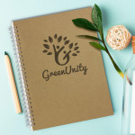 branded Kraft Note Pad - Medium, from our range of promotional Spiral NoteBooks