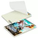 branded Scribe Full Colour Note Pad - Medium, from our range of promotional Spiral NoteBooks
