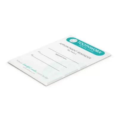 branded A7 Note Pad - 25 Leaves, from our range of promotional Notepads