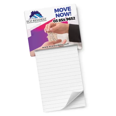 branded Magnetic Memo Pad - A7, from our range of promotional Fridge Magnets