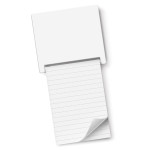 Fridge Magnets  - Magnetic Memo Pad - A7