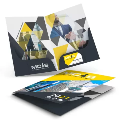 branded A4 Presentation Folder with Twin Pockets, from our range of promotional Notepads