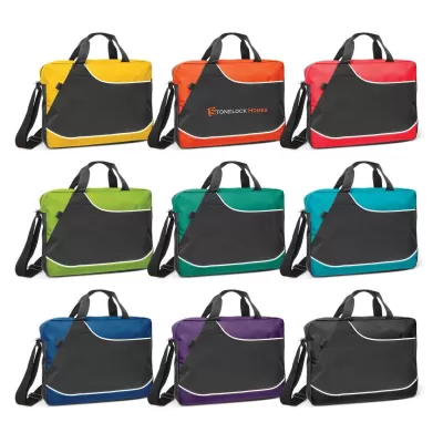 branded Centrix Conference Satchel, from our range of promotional Conference Bags & Satchels