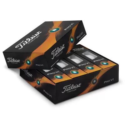 branded Titleist Pro V1 Golf Ball, from our range of promotional Printed Golf Balls
