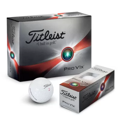 branded Titleist Pro V1X Golf Ball, from our range of promotional Printed Golf Balls