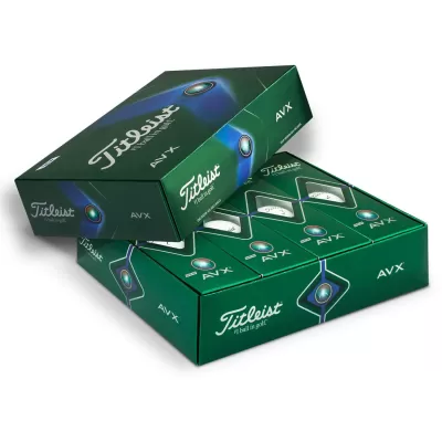 branded Titleist AVX Golf Ball, from our range of promotional Printed Golf Balls