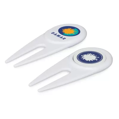 branded Golf Divot Repairer with Marker, from our range of promotional Corporate Golf Accessories