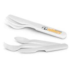 branded Knife Fork and Spoon Set, from our range of promotional Homeware Products
