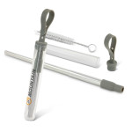 branded Telescopic Straw with Case, from our range of promotional Homeware Products