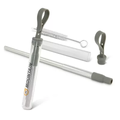 branded Telescopic Straw with Case, from our range of promotional Homeware Products