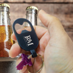 Metal Keyrings  - Brio Bottle Opener Key Ring