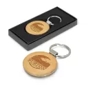 branded Echo Key Ring - Round, from our range of promotional Metal Keyrings