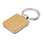 branded Echo Key Ring - Square, from our range of promotional Metal Keyrings