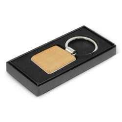 branded Echo Key Ring - Square, from our range of promotional Metal Keyrings