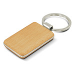 branded Echo Key Ring - Rectangle, from our range of promotional Metal Keyrings