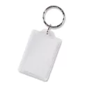 branded Lens Key Ring - Rectangle , from our range of promotional Printed Keyrings