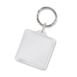 Printed Keyrings  - Lens Key Ring - Square