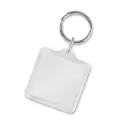 branded Lens Key Ring - Square , from our range of promotional Printed Keyrings