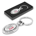 branded Spinning Metal Key Ring, from our range of promotional Printed Keyrings