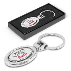 branded Spinning Metal Key Ring, from our range of promotional Printed Keyrings