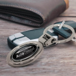 branded Spinning Metal Key Ring, from our range of promotional Printed Keyrings