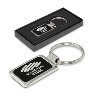 branded Laser Etch Metal Key Ring, from our range of promotional Printed Keyrings
