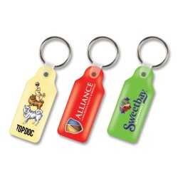 Printed Keyrings  - Flexi Resin Key Ring - Rectangle