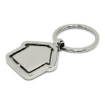 branded Spinning House Metal Key Ring, from our range of promotional Printed Keyrings
