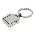 branded Spinning House Metal Key Ring, from our range of promotional Printed Keyrings
