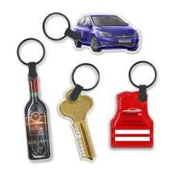 branded Star Flex Key Ring, from our range of promotional Printed Keyrings