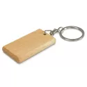 branded Artisan Key Ring - Rectangle, from our range of promotional Printed Keyrings