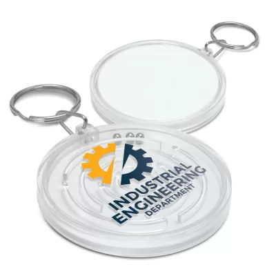 branded Puzzle Key Ring, from our range of promotional Printed Keyrings