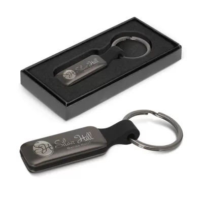 branded Altos Key Ring - Rectangle, from our range of promotional Printed Keyrings