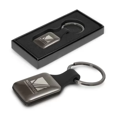 branded Altos Key Ring - Square, from our range of promotional Printed Keyrings