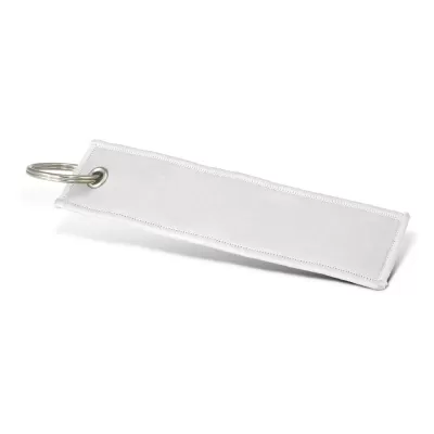 branded Woven Key Ring, from our range of promotional Printed Keyrings