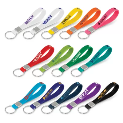 branded Silicone Key Ring, from our range of promotional Printed Keyrings