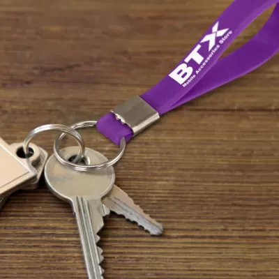 branded Silicone Key Ring, from our range of promotional Printed Keyrings