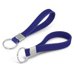 branded Silicone Key Ring - Debossed, from our range of promotional Printed Keyrings