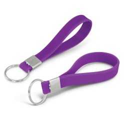 branded Silicone Key Ring - Debossed, from our range of promotional Printed Keyrings