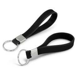 branded Silicone Key Ring - Debossed, from our range of promotional Printed Keyrings