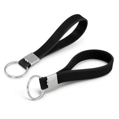 branded Silicone Key Ring - Debossed, from our range of promotional Printed Keyrings