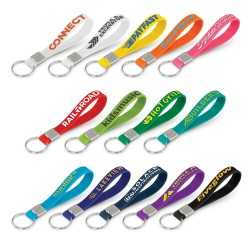 branded Silicone Key Ring - Embossed, from our range of promotional Printed Keyrings
