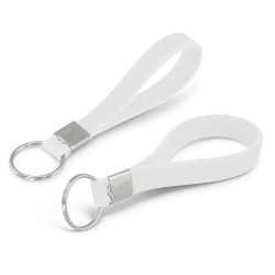 branded Silicone Key Ring - Embossed, from our range of promotional Printed Keyrings