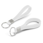 branded Silicone Key Ring - Embossed, from our range of promotional Printed Keyrings