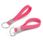 branded Silicone Key Ring - Embossed, from our range of promotional Printed Keyrings